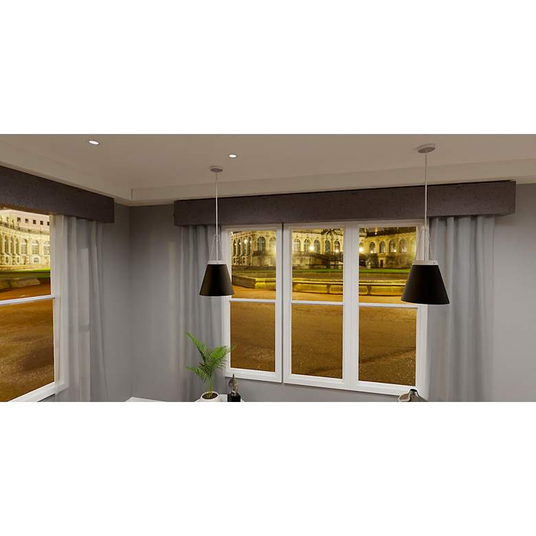 Image 6 Alwyn 1-Light Brushed Nickel Mini Pendant more views