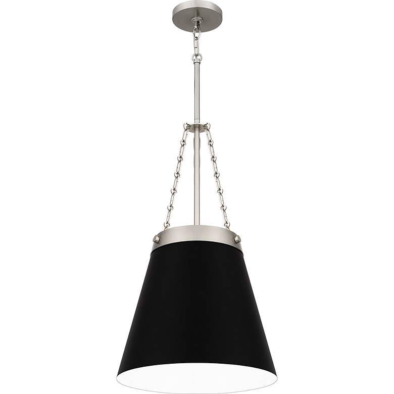 Image 7 Alwyn 1-Light Brushed Nickel Mini Pendant more views