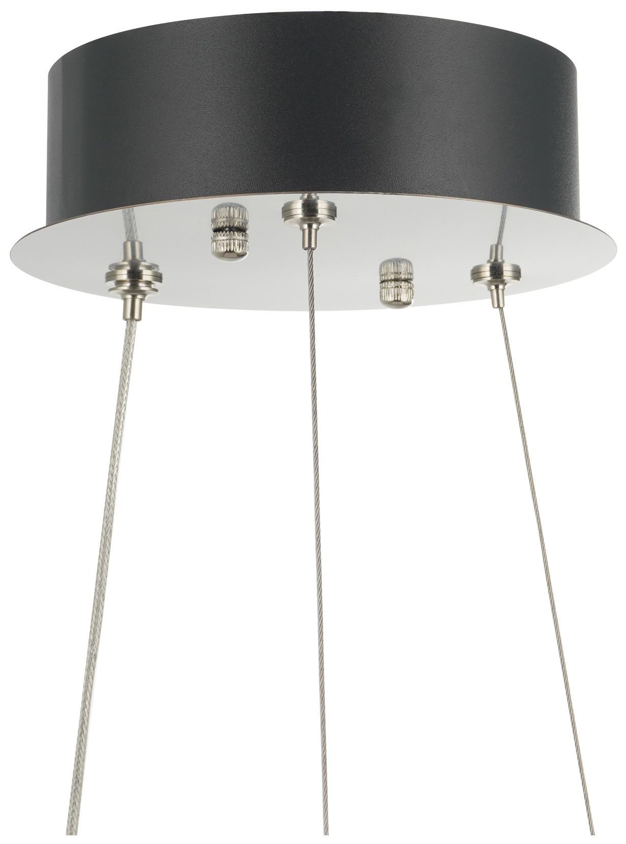 Image 5 Alya 17" Wide Polished Nickel LED Chandelier more views