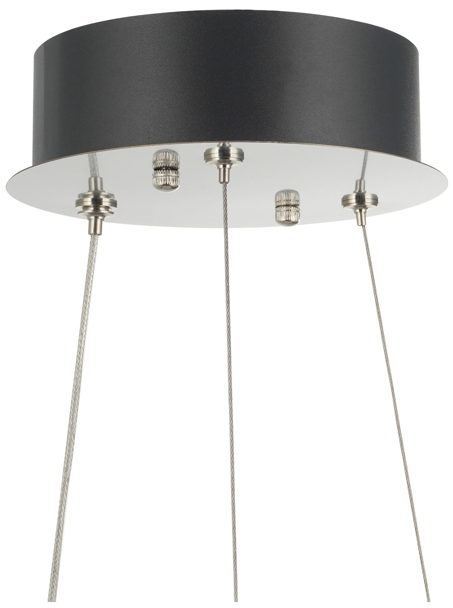 Image 4 Alya 31.5" Wide Polished Nickel LED Chandelier more views