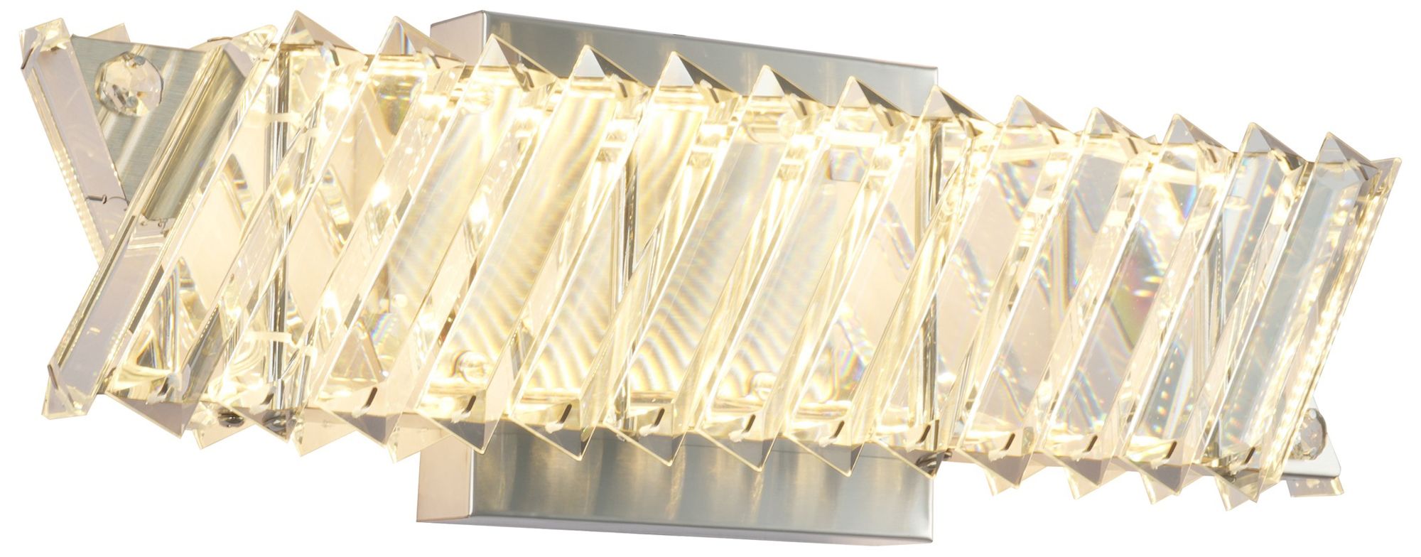 Alya 5" High Polished Nickel Wall Sconce