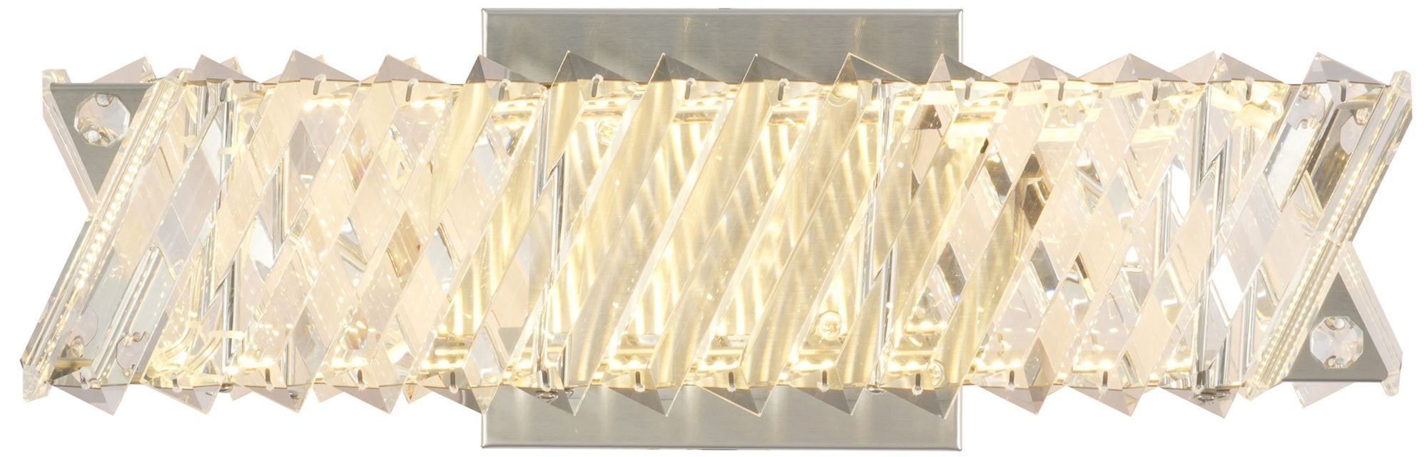 Image 2 Alya 5" High Polished Nickel Wall Sconce more views