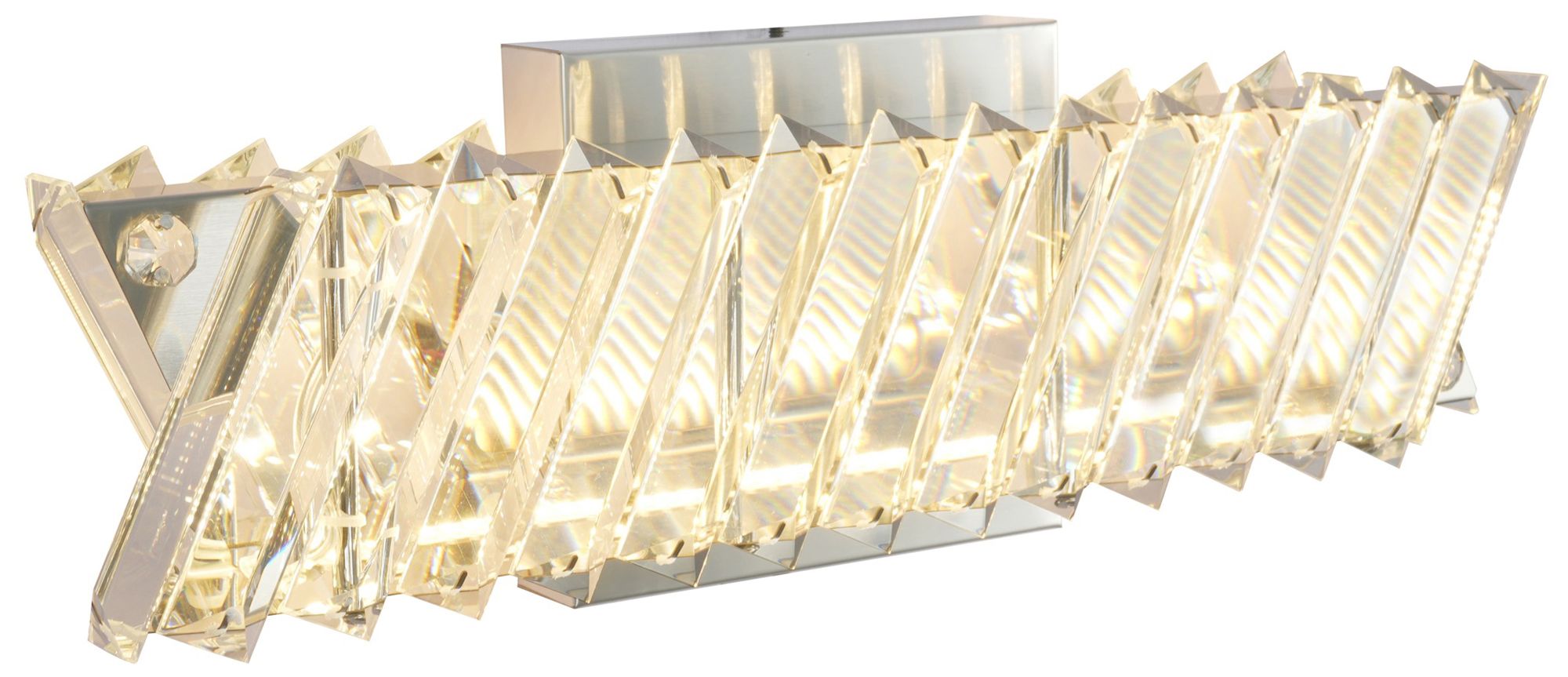 Image 3 Alya 5" High Polished Nickel Wall Sconce more views