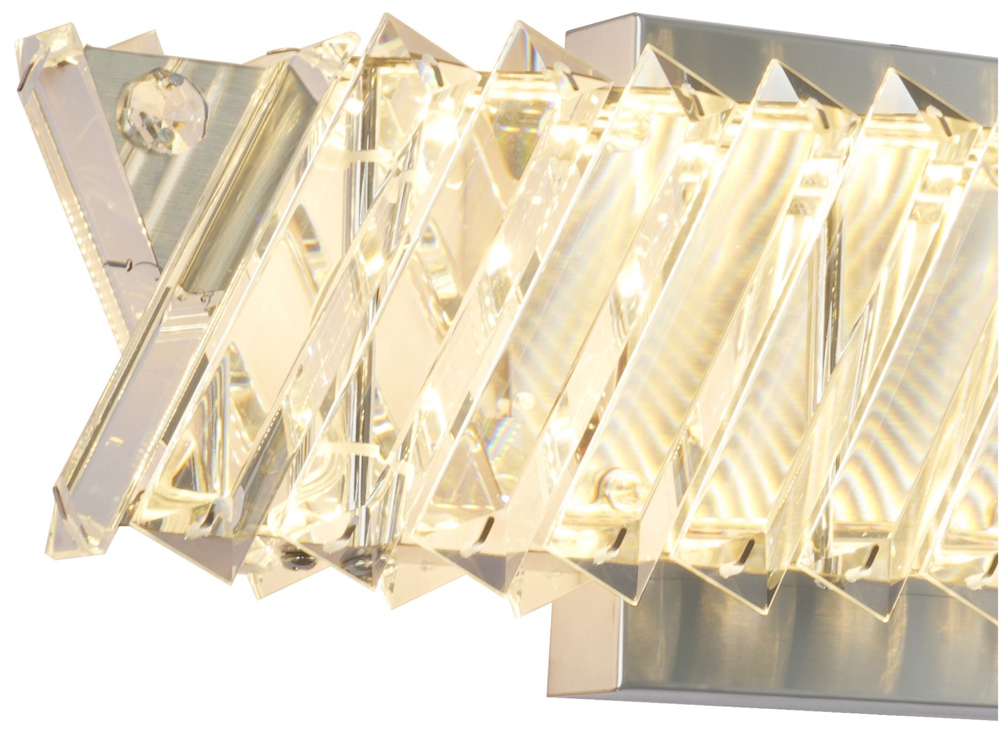 Image 4 Alya 5" High Polished Nickel Wall Sconce more views