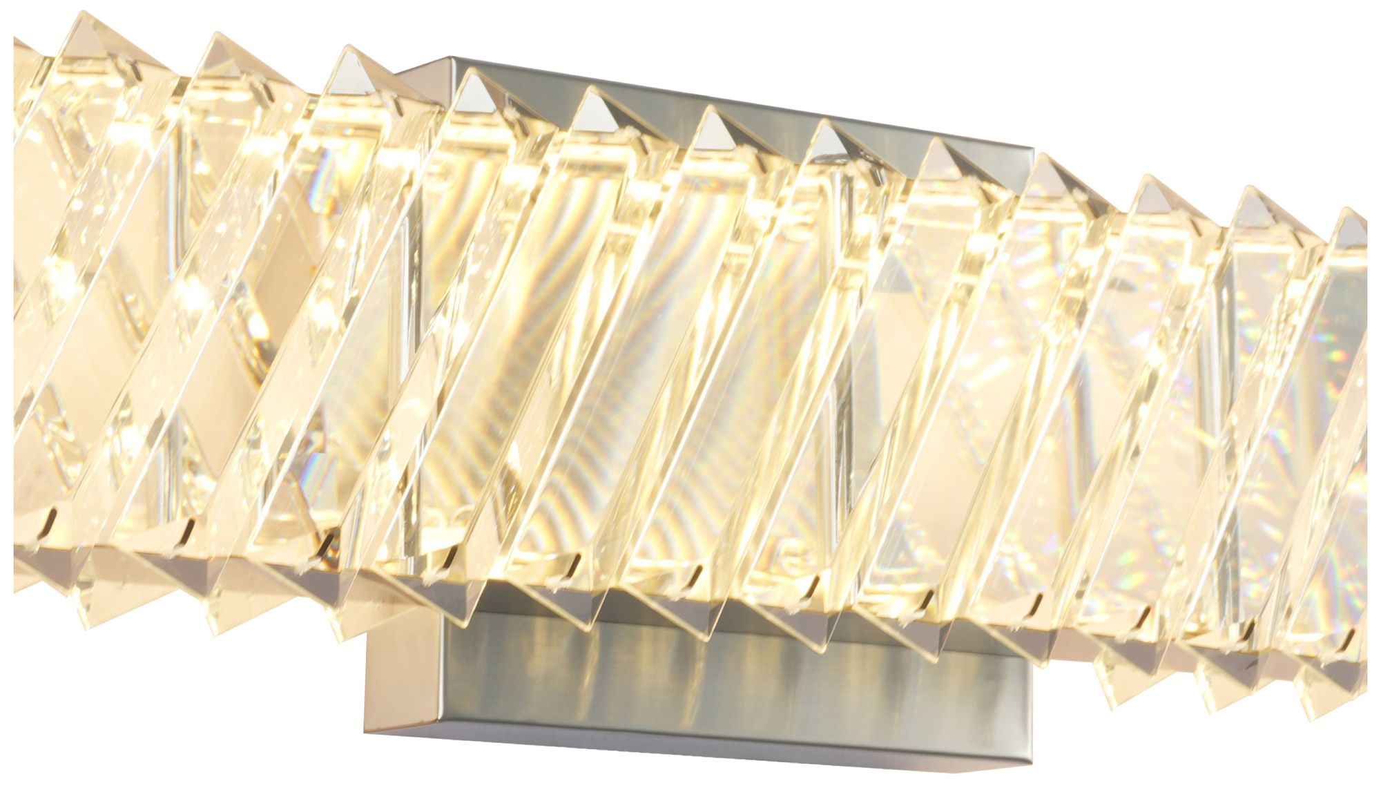 Image 4 Alya 5" High Polished Nickel Wall Sconce more views