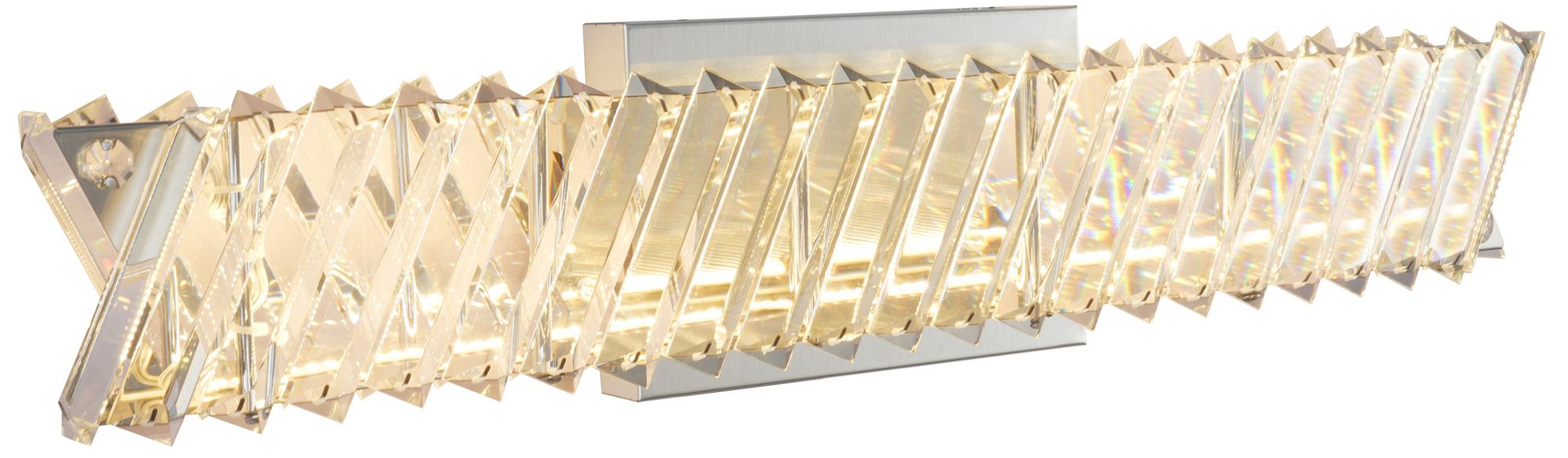 Thumbnail3 of Alya 5" High Polished Nickel Wall Sconce more views
