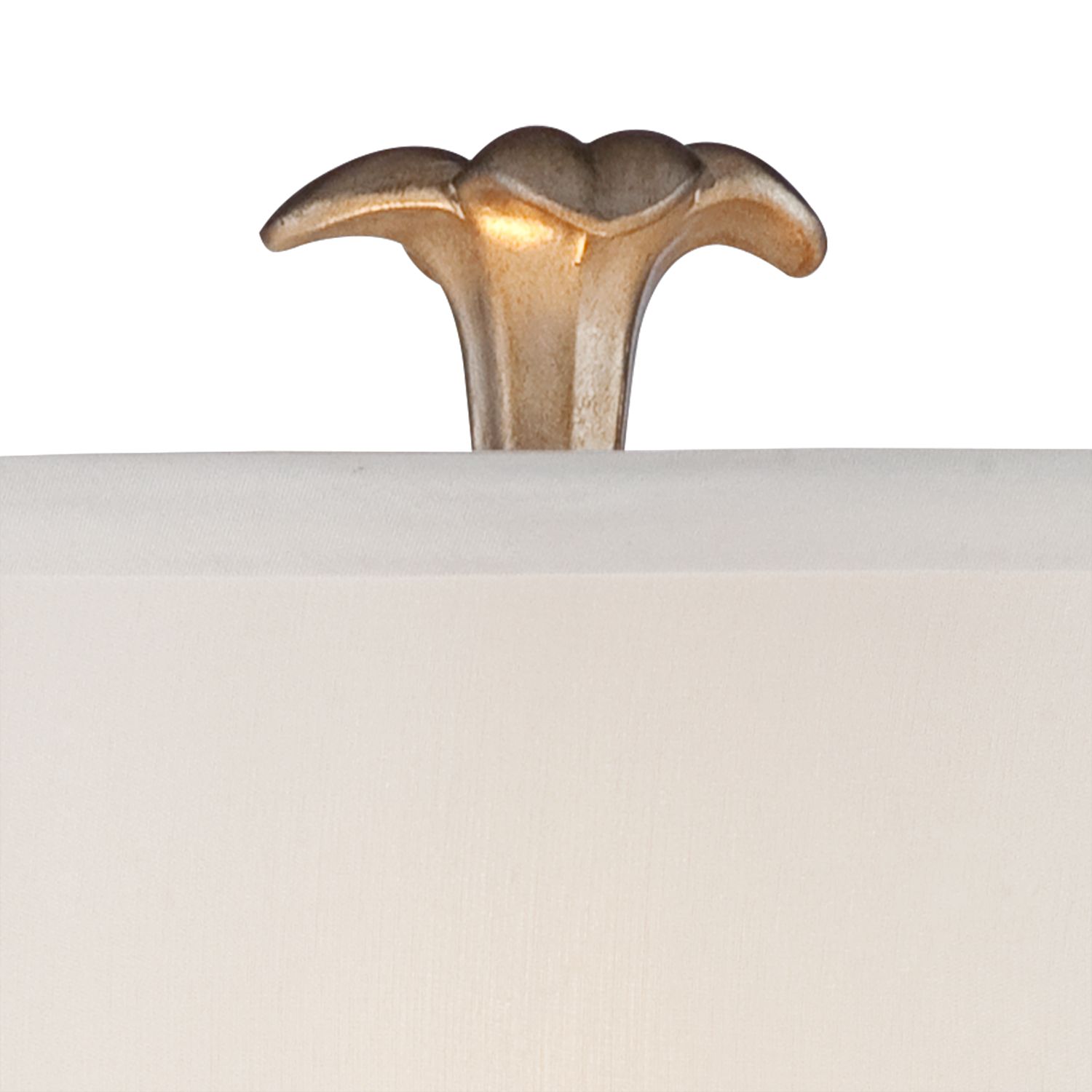 Image 2 Alyson Mercury Glass Table Lamp With 7" Wide Round Riser more views