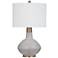 Alyssa Gray Natural Cement Vase Table Lamp