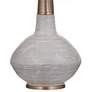 Alyssa Gray Natural Cement Vase Table Lamp