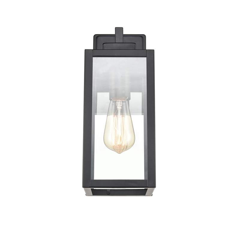 Image 2 Alyssia 13" High Powder-Coated Bronze Outdoor Wall Light more views