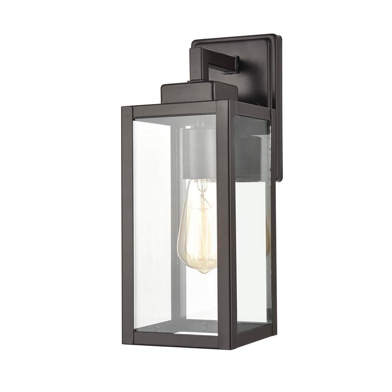 Image 6 Alyssia 13" High Powder-Coated Bronze Outdoor Wall Light more views