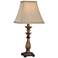 Alzano Light Bronze 18" High Traditional Accent Table Lamp