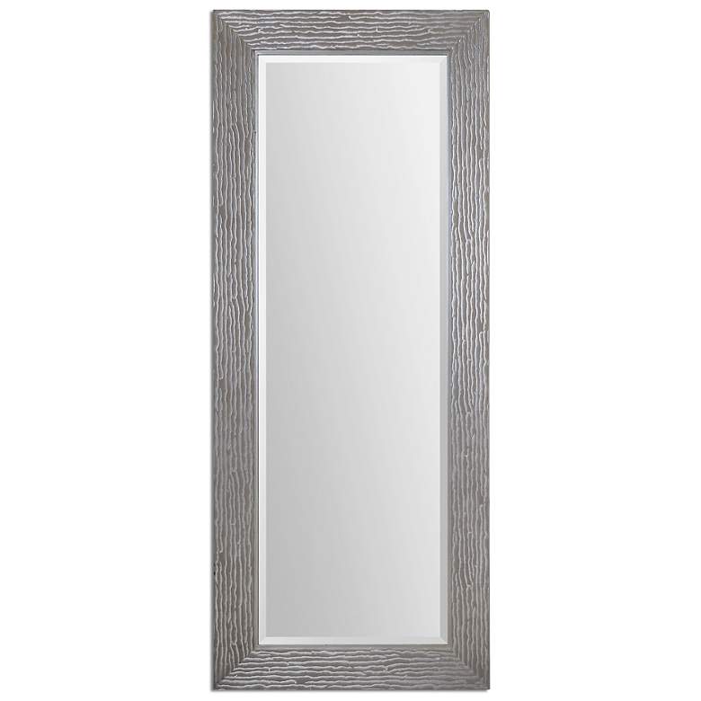 Image 2 Amadeus Silver 33 1/2" x 81 1/2 Rectangular Wall Mirror