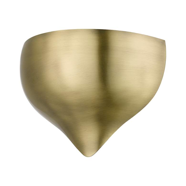 Image 3 Amador 1 Light Antique Brass Wall Sconce more views