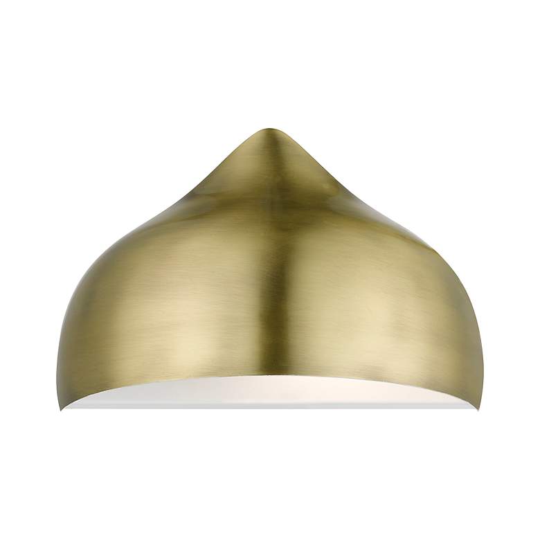 Image 5 Amador 1 Light Antique Brass Wall Sconce more views
