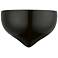 Amador 1 Light Shiny Black Wall Sconce