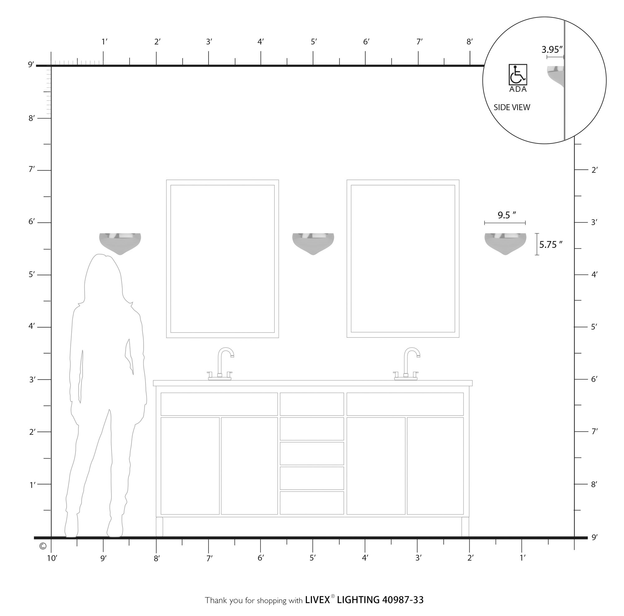 Amador 1 Light Soft Gold Wall Sconce