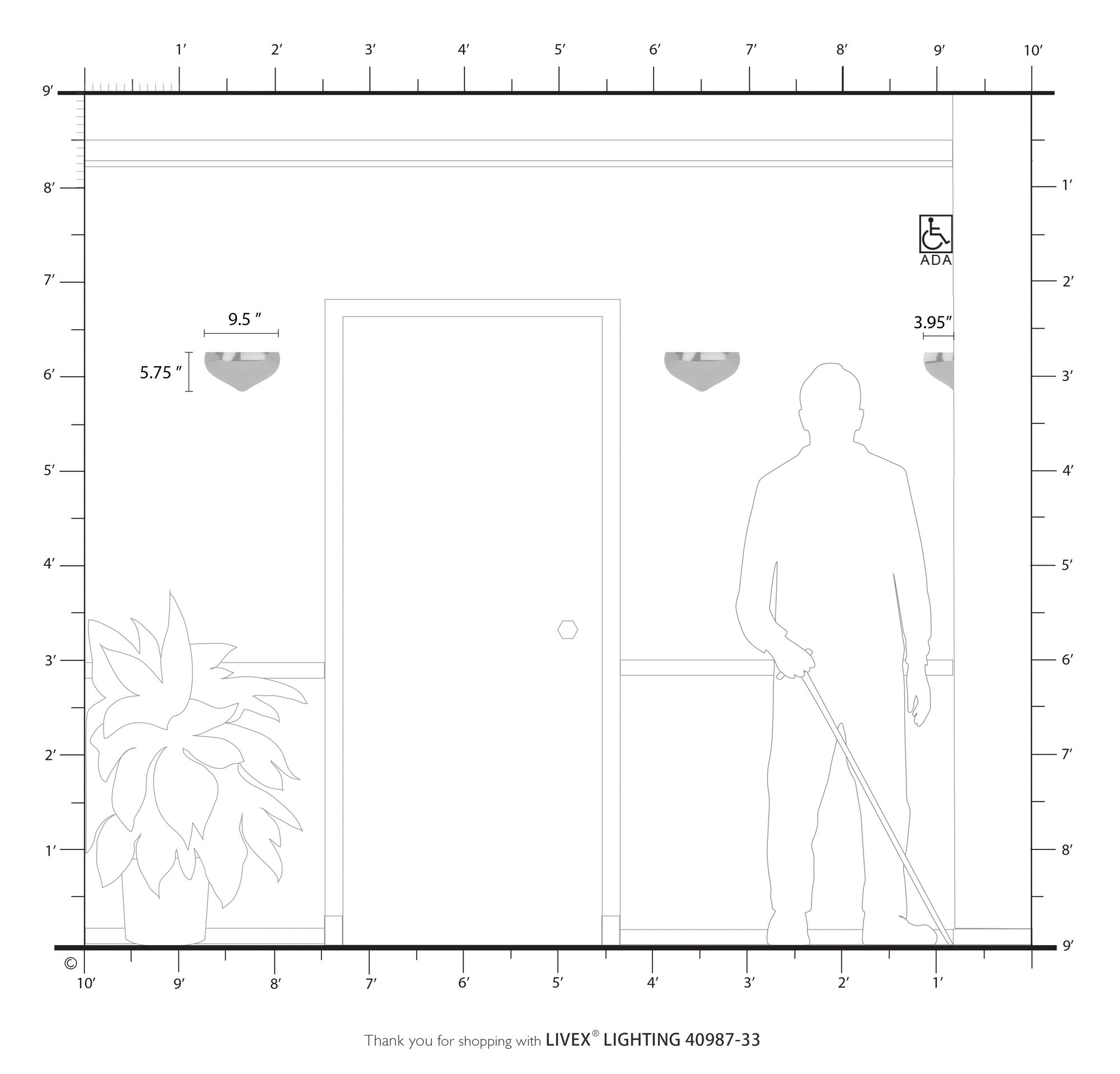 Amador 1 Light Soft Gold Wall Sconce