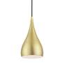 4_Amador 1 Light Soft Gold with Polished Brass Accents Mini Pendant more views