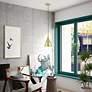 7_Amador 1 Light Soft Gold with Polished Brass Accents Mini Pendant more views