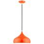 3_Amador 11 3/4" Wide Shiny Orange Mini Pendant