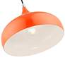 7_Amador 11 3/4" Wide Shiny Orange Mini Pendant more views