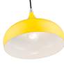 6_Amador 11 3/4" Wide Shiny Yellow Mini Pendant more views
