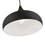 7_Amador 11 3/4" Wide Textured Black Dome Mini Pendant more views