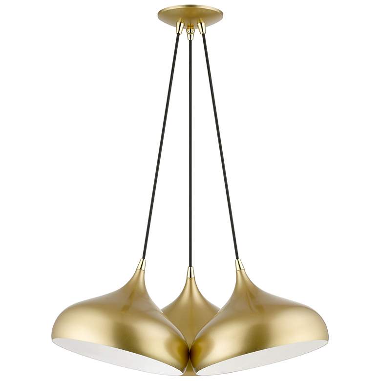 Image 1 Amador 3 Light Soft Gold Cluster Pendant