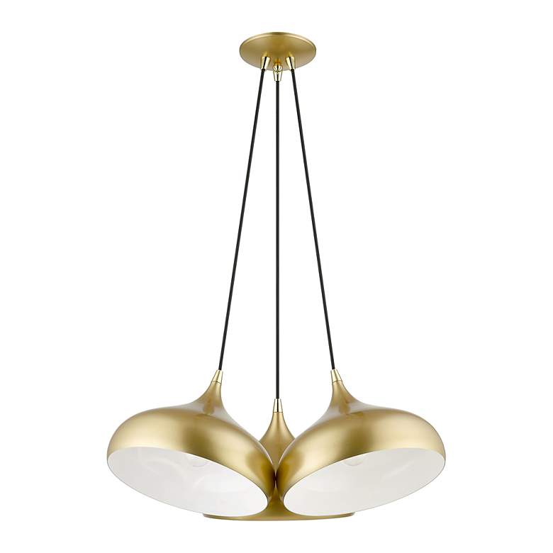 Image 3 Amador 3 Light Soft Gold Cluster Pendant more views