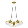 Thumbnail3 of Amador 3 Light Soft Gold Cluster Pendant more views