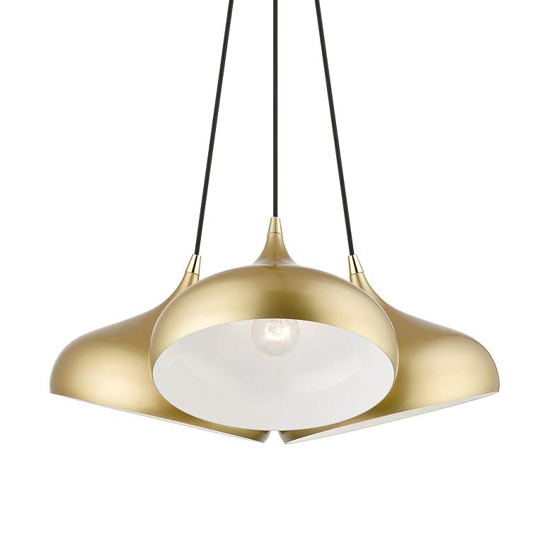 Image 5 Amador 3 Light Soft Gold Cluster Pendant more views