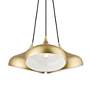 5_Amador 3 Light Soft Gold Cluster Pendant more views