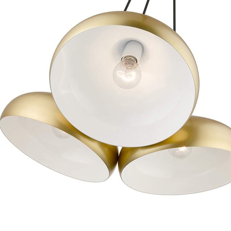 Image 6 Amador 3 Light Soft Gold Cluster Pendant more views