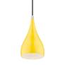 5_Amador 6 1/4" Wide Shiny Yellow Mini Pendant more views