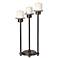 Amal 18 3/4" High Oil-Rubbed Bronze Pillar Candle Holder