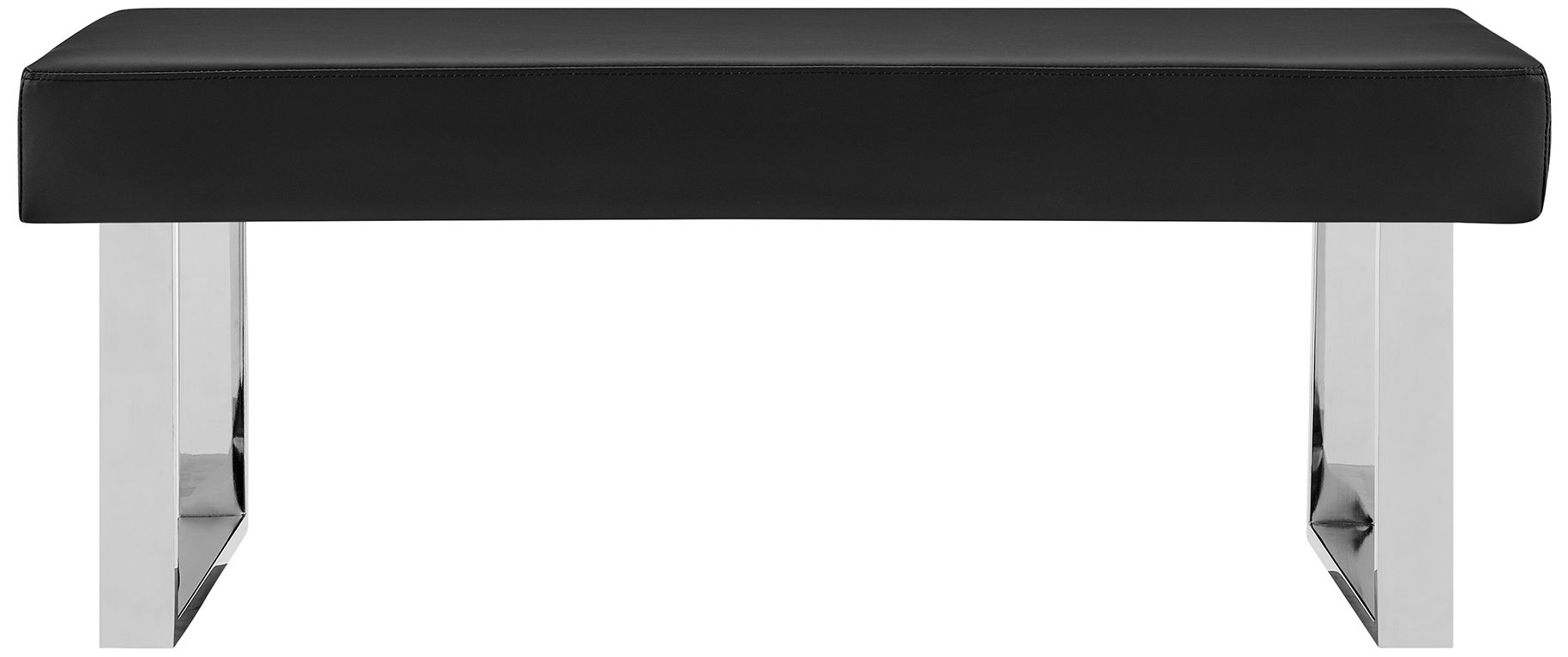 Image 3 Amanda Glossy Black Bench more views