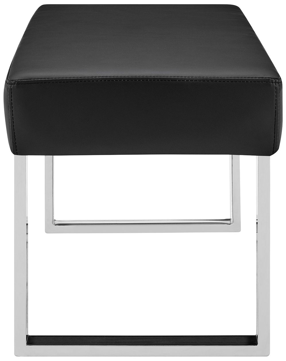 Image 4 Amanda Glossy Black Bench more views