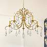 2_Amara 38" Wide Gilded Gold Crystal 5-Light Candle Chandelier