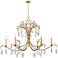 Amara 58 3/4" Wide Gilded Gold 6-Light Pendant