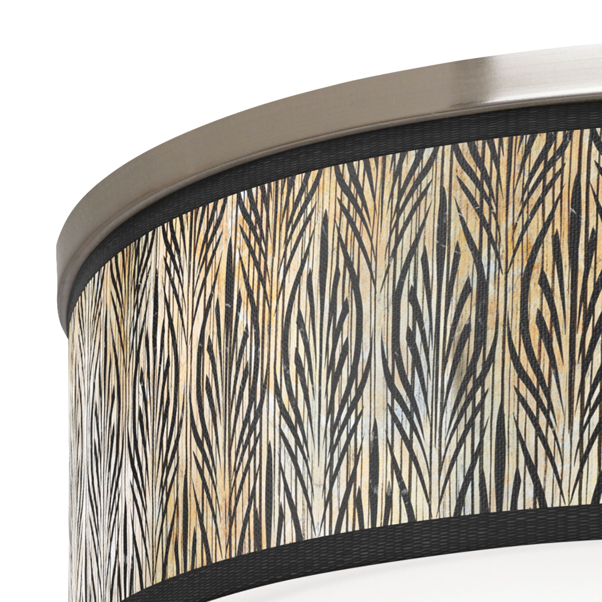 Image 2 Amara Giclee Nickel 20 1/4" Wide Ceiling Light more views