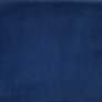 4_Amara Navy Blue Sky Fabric and Gold Metal Armchair more views