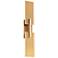 Amari 22"H x 3.5"W 4-Light Wall Sconce in Aged Brass