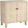 Amari 31 1/2" Wide White Washed Wooden Cabinet