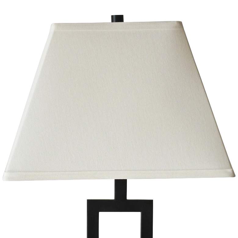 Image 4 Amari Bronze Metal Table Lamp with Outlet and USB Port more views
