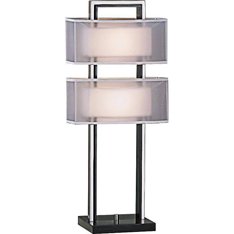 Image 1 Amarillo Silver Accent Table Lamp