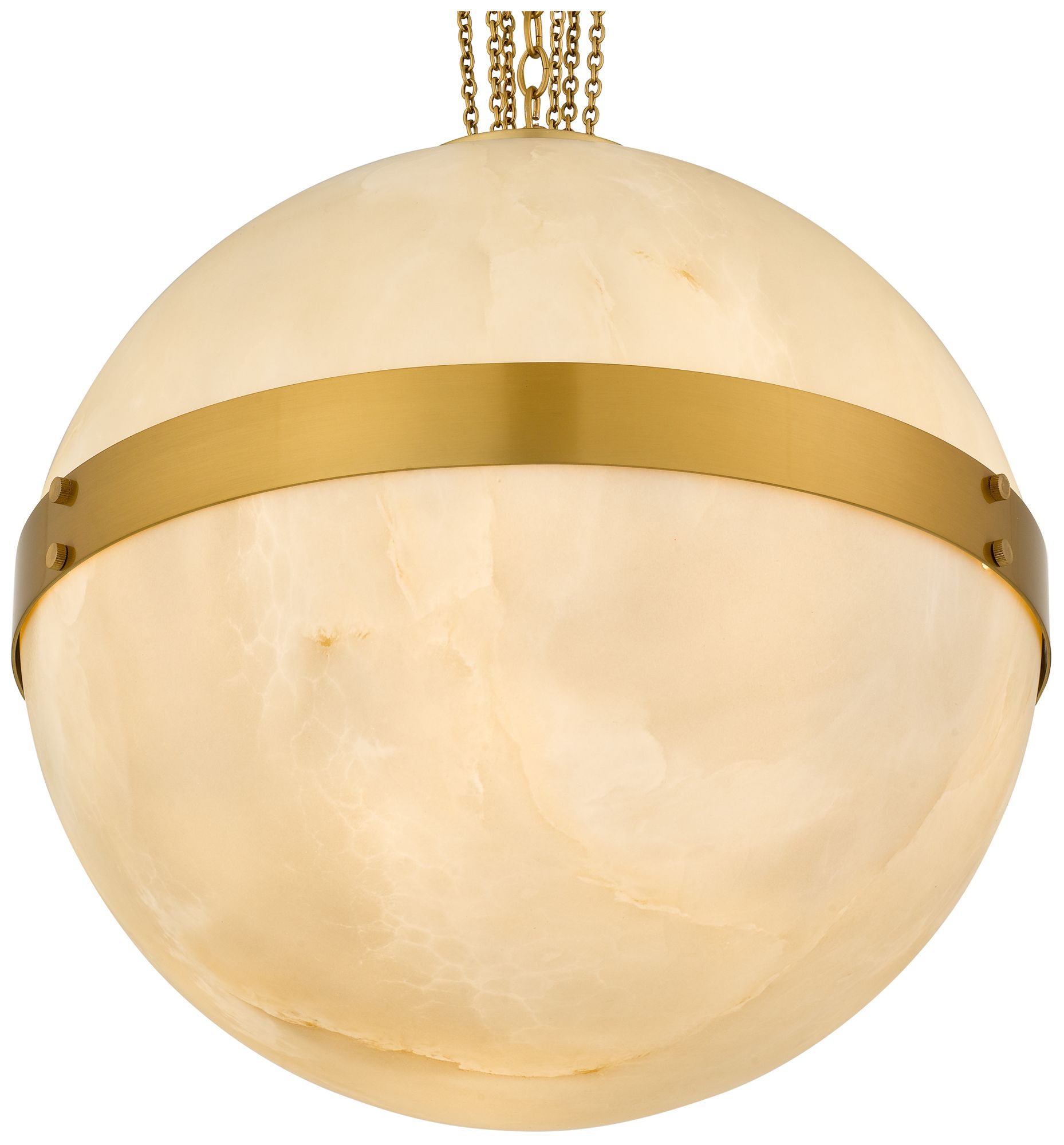 Image 6 Amato 3-Light Brushed Gold Pendant Light more views