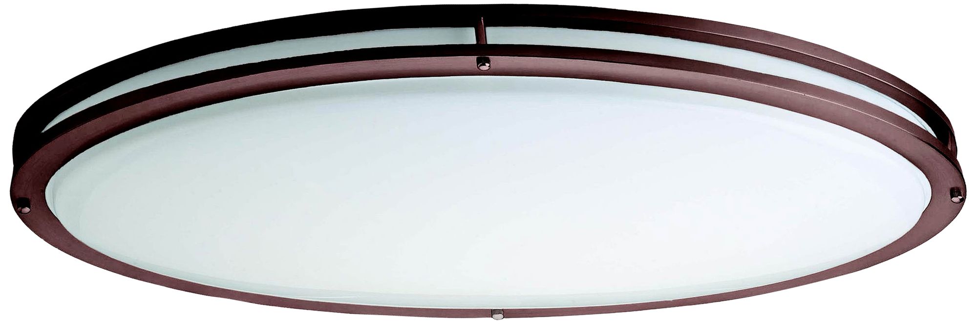 Image 2 Amax Lighting Bronze Oval 32 1/2" Wide 4707 Lumen LED Ceiling Light