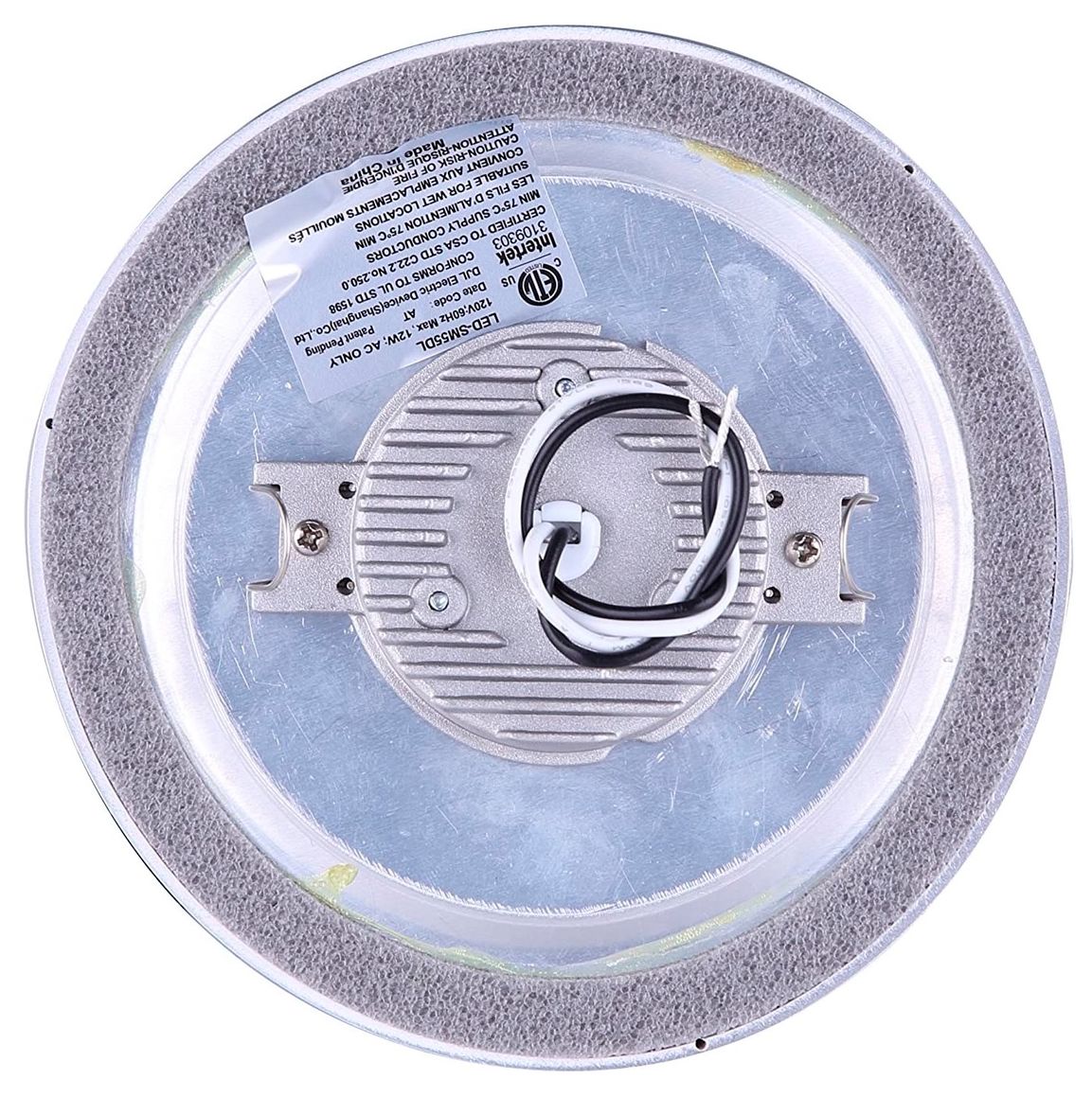 Image 3 Amax Lighting Pancake Disc 5 1/2" Bronze LED Outdoor Ceiling Light more views