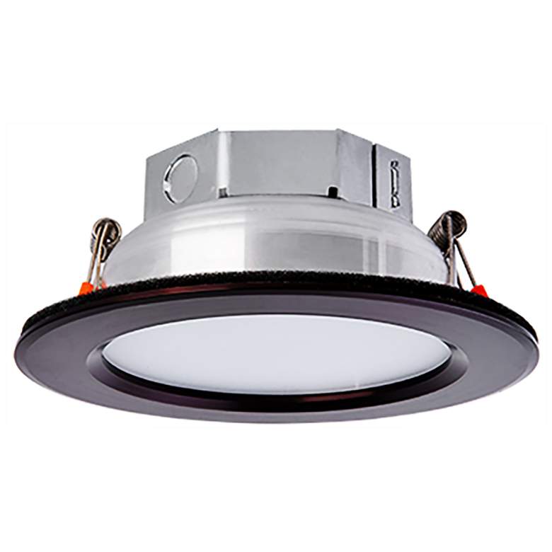 Image 1 Amax Lighting Veloce 4" Bronze LED Retrofit Recessed Light Downlight